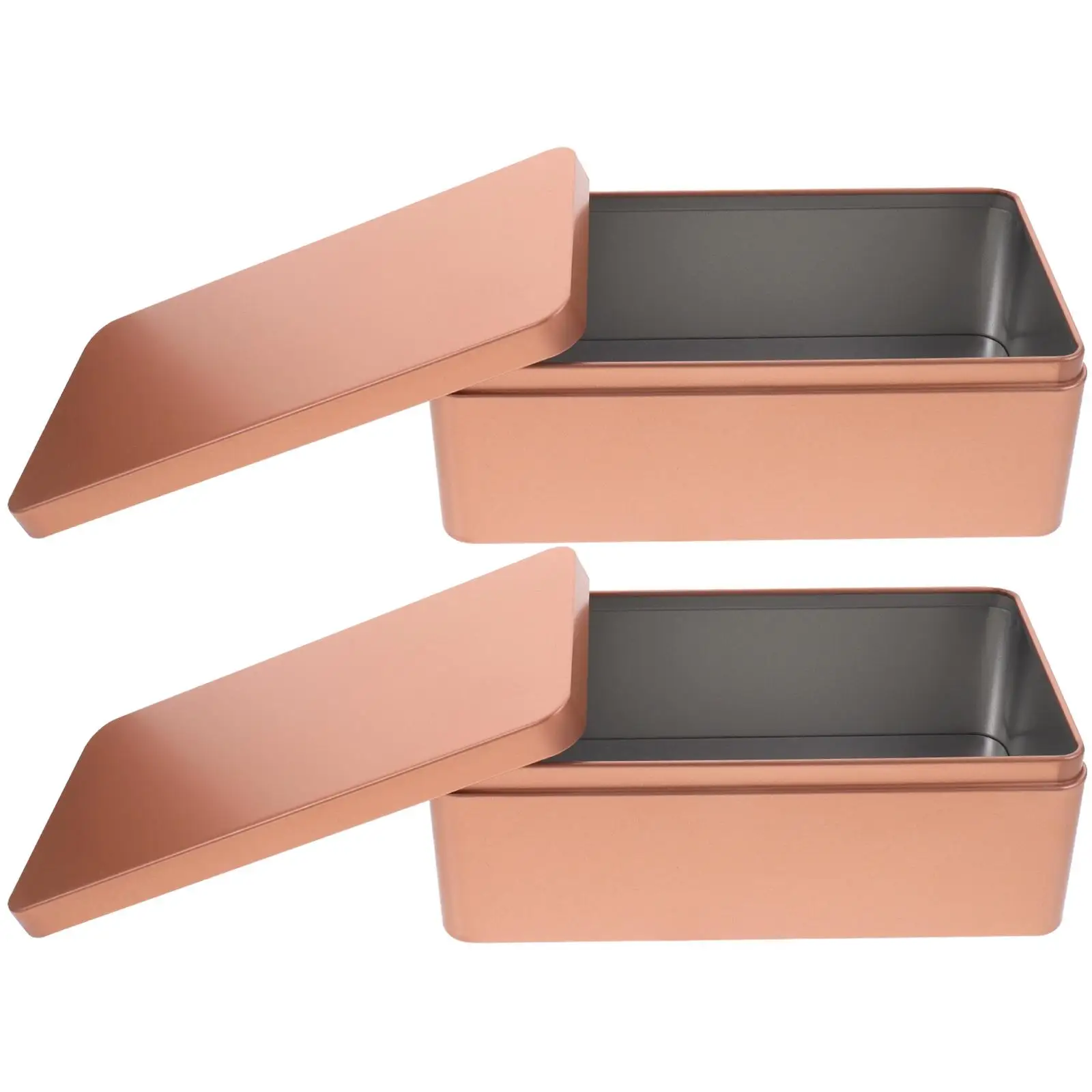 2 Pcs Tea Gift Packaging Tinplate Storage Container Rectangular Tins Candy Jar Biscuit Wrapping Case Empty Tin Box Tea
2 Pcs Tea Gift Packaging Tinplate Storage Container Rectangular Tins Candy Jar Biscuit Wrapping Case Empty Tin Box Tea