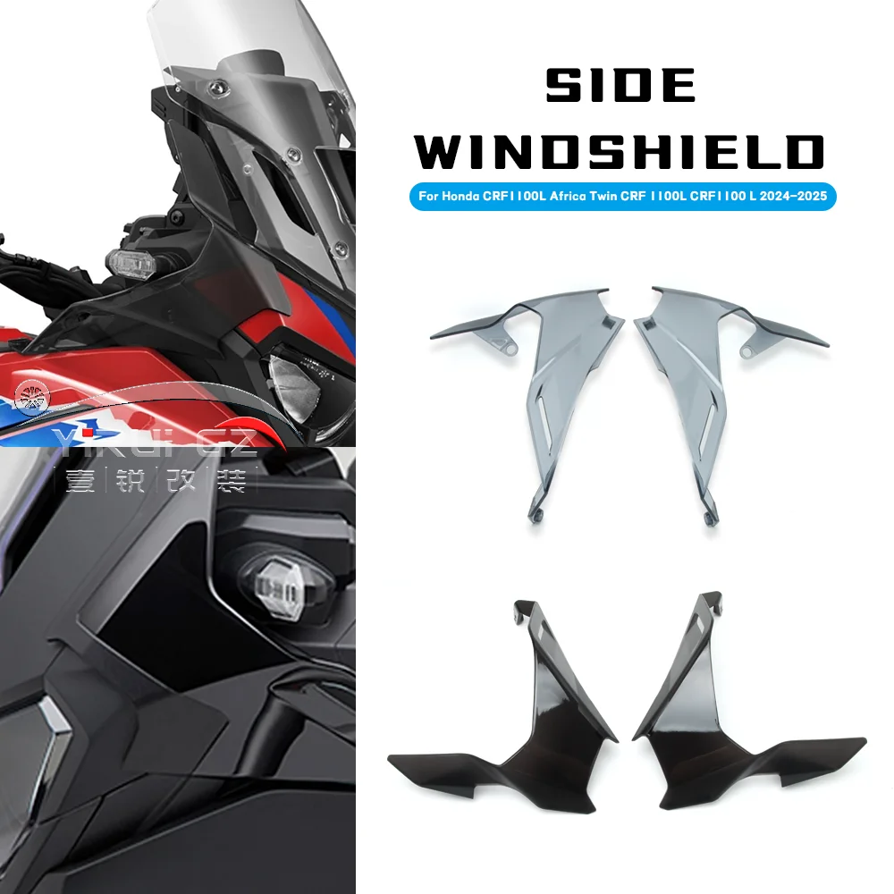 Windscreen Panel For Honda CRF1100L Africa Twin CRF 1100L CRF1100 L 2024-2025 Cover Motorcycle Upper Deflector Side Windshield
Windscreen Panel For Honda CRF1100L Africa Twin CRF 1100L CRF1100 L 2024-2025 Cover Motorcycle Upper Deflector Side Windshield