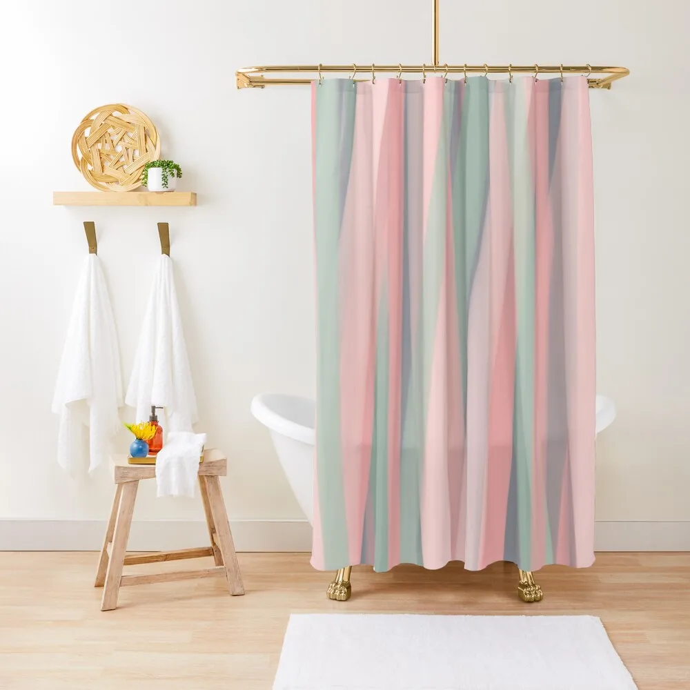Ribbon Abstract Pattern in Blush Pink, Lavender, and Spring Green Shower Curtain For The Bathroom Bathroom Accessories Curtain
Ribbon Abstract Pattern in Blush Pink, Lavender, and Spring Green Shower Curtain For The Bathroom Bathroom Accessories Curtain