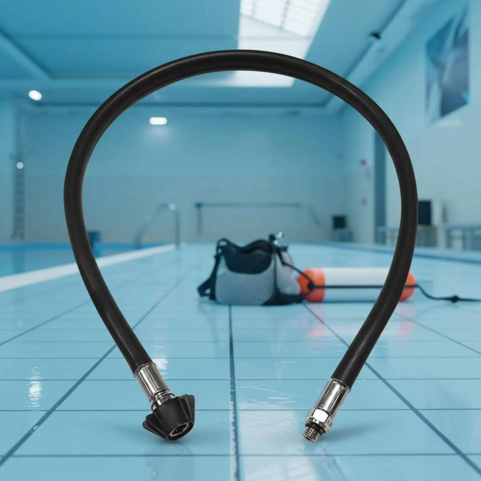 BCD Regulator Hose Corrosion Resistant Secondary Hose Diving Gear Secure Fit Underwater Equipment Leak Leak-Resistant for Divers
BCD Regulator Hose Corrosion Resistant Secondary Hose Diving Gear Secure Fit Underwater Equipment Leak Leak-Resistant for Divers
