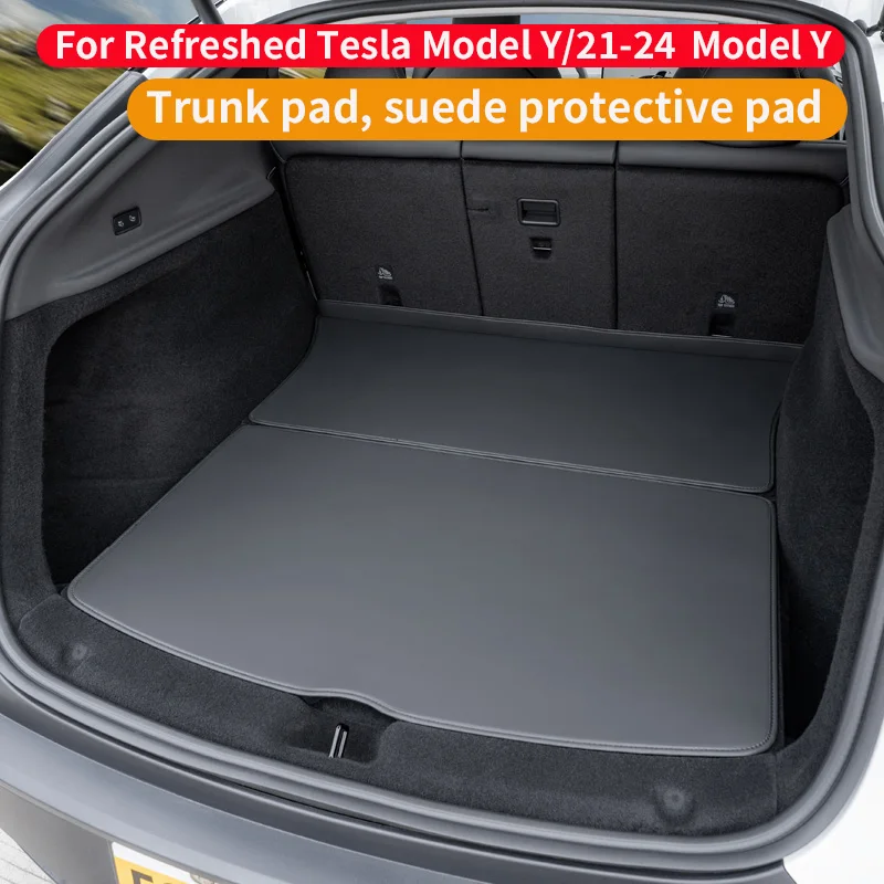 For 2021-2025 Tesla Model Y trunk mat, Model Y Juniper rear trunk protection mat, pet mat protection mat, 2-piece set
For 2021-2025 Tesla Model Y trunk mat, Model Y Juniper rear trunk protection mat, pet mat protection mat, 2-piece set