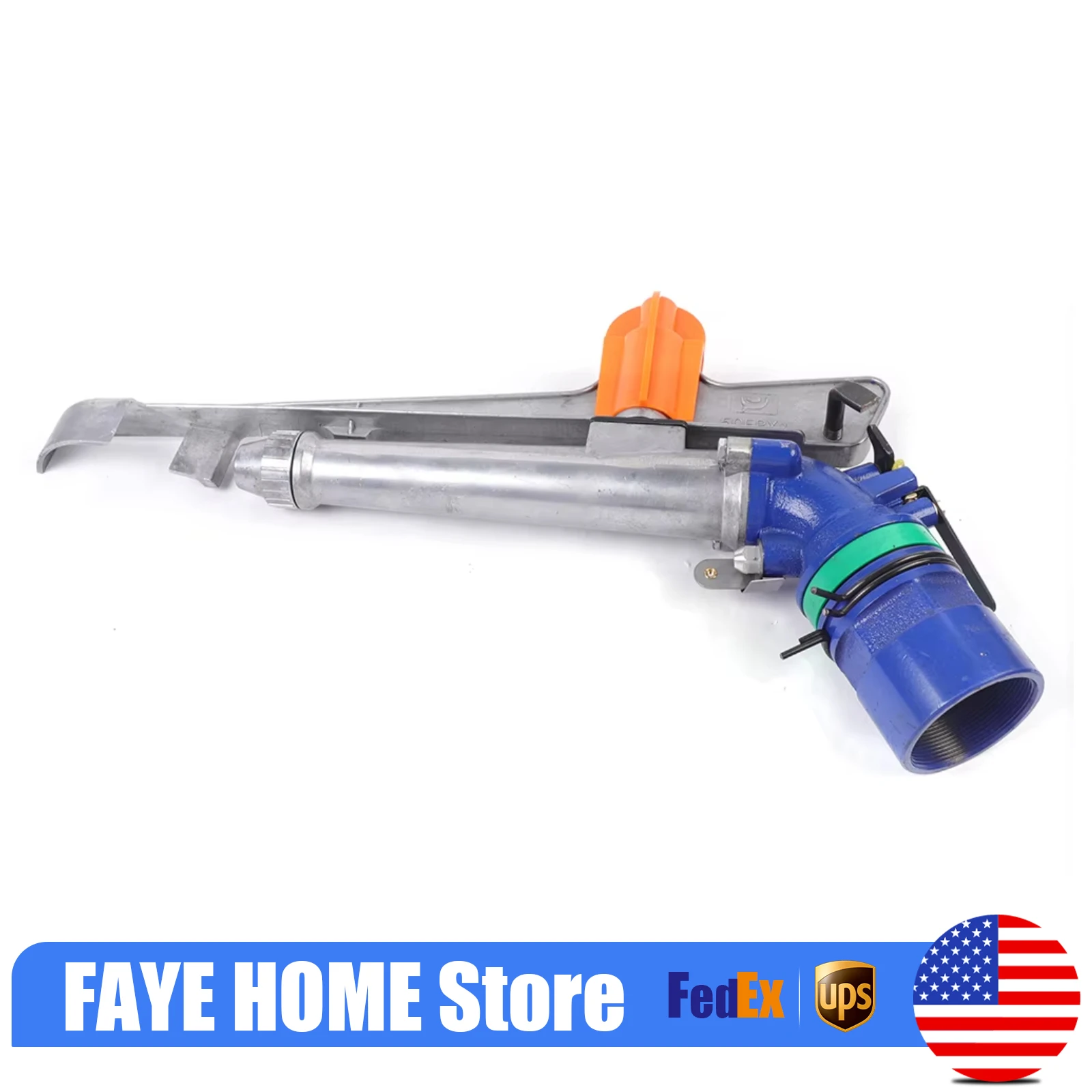 2.62in 360° Large-Area Garden Farm Irrigation Sprinkler Watering Spray Gun 65-80m
2.62in 360° Large-Area Garden Farm Irrigation Sprinkler Watering Spray Gun 65-80m