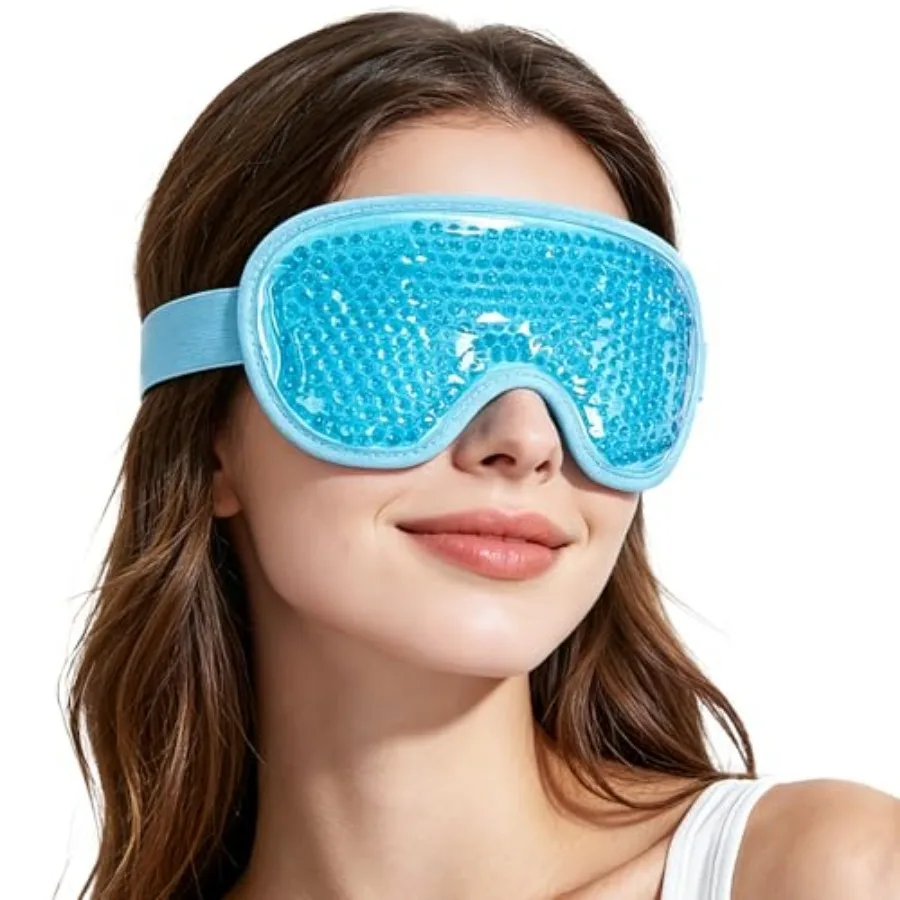 NEWGO Cooling Eye Mask for Puffy Eyes, Cold Eye Mask Eye Ice Pack for After Eyes Surgery, Tension Stress Relief, Itchy Eyes, He
NEWGO Cooling Eye Mask for Puffy Eyes, Cold Eye Mask Eye Ice Pack for After Eyes Surgery, Tension Stress Relief, Itchy Eyes, He