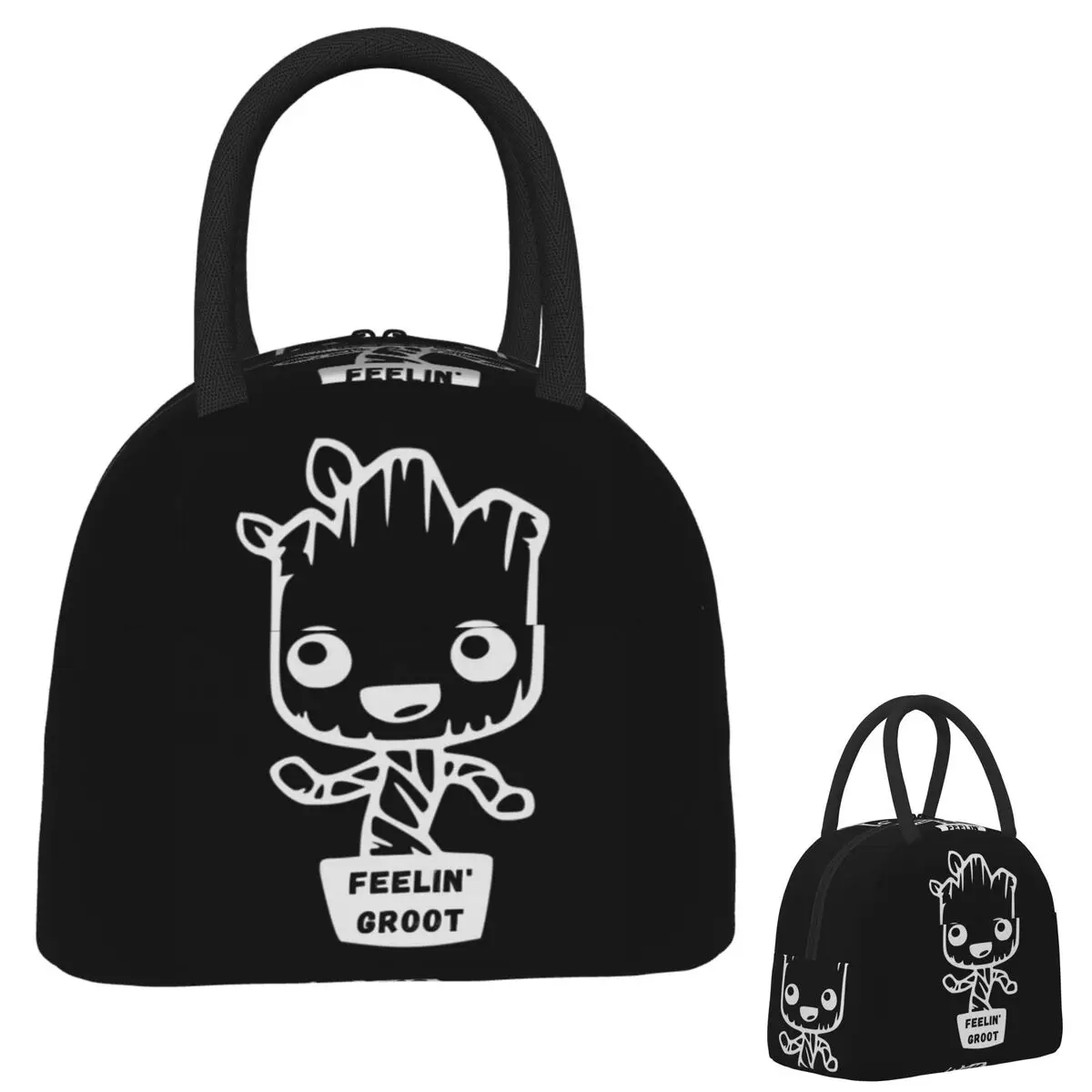 Feelin Groot Dancing Insulated Lunch Bag for Women Children Portable Food Boxes Thermal Lunch Box Tote
Feelin Groot Dancing Insulated Lunch Bag for Women Children Portable Food Boxes Thermal Lunch Box Tote
