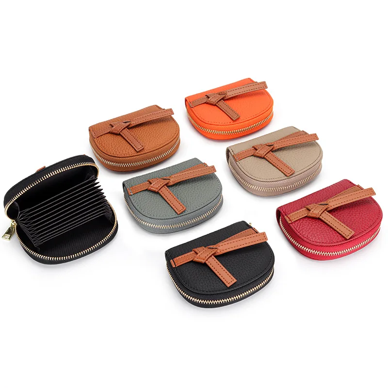 Card Holder Women's Leather High Texture Zipper Card Holder 2022 New Color Contrast Multi-card Slot Credit Card Coin Purse
Card Holder Women's Leather High Texture Zipper Card Holder 2022 New Color Contrast Multi-card Slot Credit Card Coin Purse