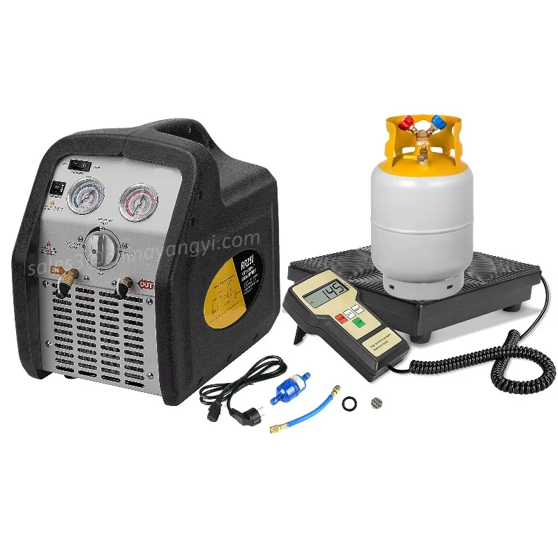 Household HVAC R134a Refrigerant Gas Recovery Tool Air Conditioning Recovery Machine 3/4HP
Household HVAC R134a Refrigerant Gas Recovery Tool Air Conditioning Recovery Machine 3/4HP