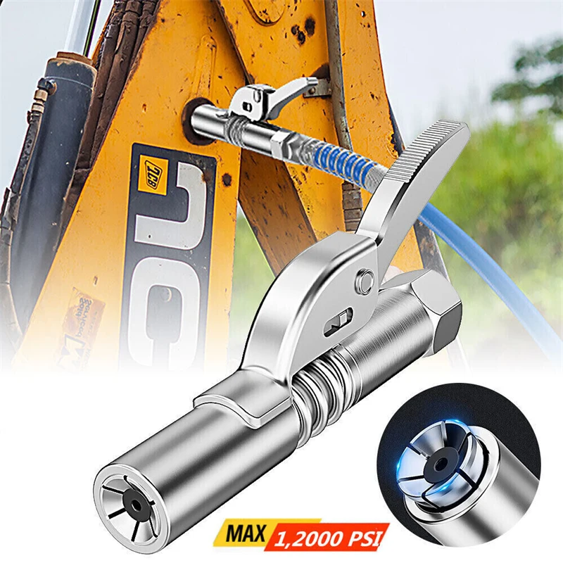 Соединитель для смазки Быстродействующая насадка Сверхмощная шестерня высокого давления с двойной ручкой Соединитель для смазки без утечки масла Модернизированная версия
Соединитель для смазки Быстродействующая насадка Сверхмощная шестерня высокого давления с двойной ручкой Соединитель для смазки без утечки масла Модернизированная версия