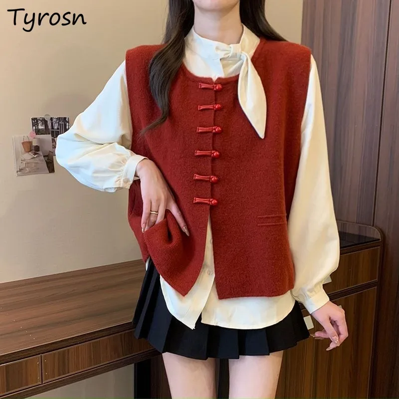 Chic Shirts Vest for Women All-match Korean Style Loose Students Spring Clothing College Elegant Girls Streetwear Soft Casual
Chic Shirts Vest for Women All-match Korean Style Loose Students Spring Clothing College Elegant Girls Streetwear Soft Casual