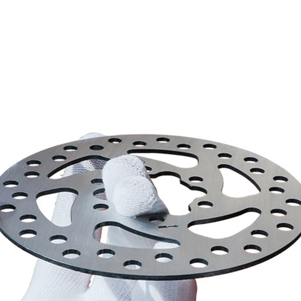 1pc Brake Disc Rotor Stainless Steel Hollow Design Durable Scooter Bicycle Car Parts 6-Hole Heat Dissipation Silver
1pc Brake Disc Rotor Stainless Steel Hollow Design Durable Scooter Bicycle Car Parts 6-Hole Heat Dissipation Silver