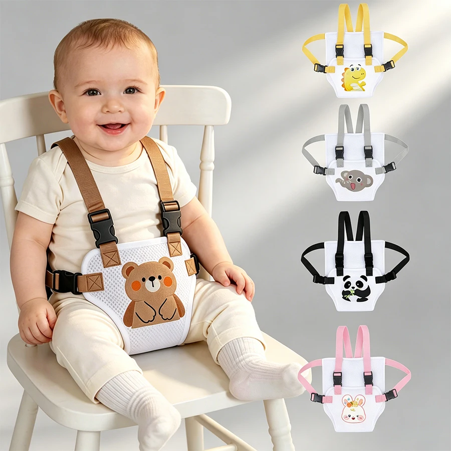 1Pc Baby Cartoon Dining Chair Strap with Mesh Design, Lightweight and Easy to Carry, Portable Baby Feeding Harness, Safety Seat Strap, the Perfect Gift for Your Baby!
1Pc Baby Cartoon Dining Chair Strap with Mesh Design, Lightweight and Easy to Carry, Portable Baby Feeding Harness, Safety Seat Strap, the Perfect Gift for Your Baby!