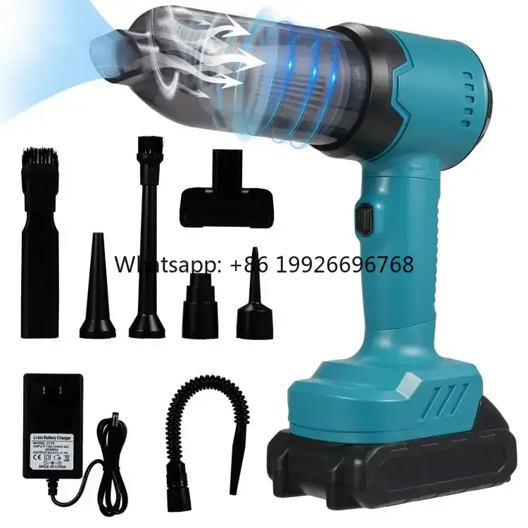 HF-126 HF-126 Wireless Car Vacuum Cleaner Portable High Power Strong Suction Car Vacuum Suck Blow 2 in 1 Vacuum Cleaner
HF-126 HF-126 Wireless Car Vacuum Cleaner Portable High Power Strong Suction Car Vacuum Suck Blow 2 in 1 Vacuum Cleaner