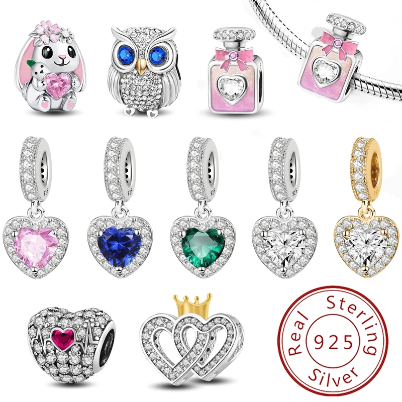 Стерлингового Серебра 925 пробы, романтический циркон, красное сердце любви, подвески, бусины, подходят для оригинального браслета-браслета, DIY ювелирные изделия для женщин
Стерлингового Серебра 925 пробы, романтический циркон, красное сердце любви, подвески, бусины, подходят для оригинального браслета-браслета, DIY ювелирные изделия для женщин