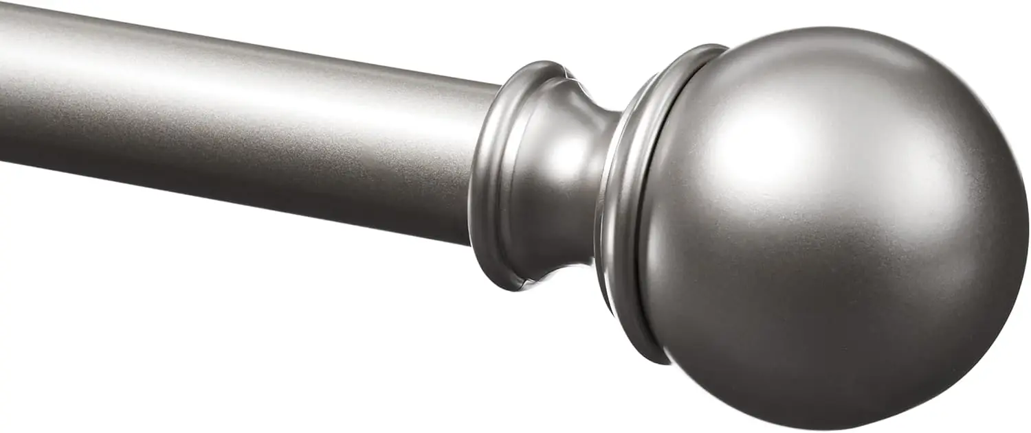 Adjustable Curtain Rod for Windows, 36-72 Inches, Sturdy Metal with Round Finials, Heavy Duty Support up to 22 lbs, Easy
Adjustable Curtain Rod for Windows, 36-72 Inches, Sturdy Metal with Round Finials, Heavy Duty Support up to 22 lbs, Easy