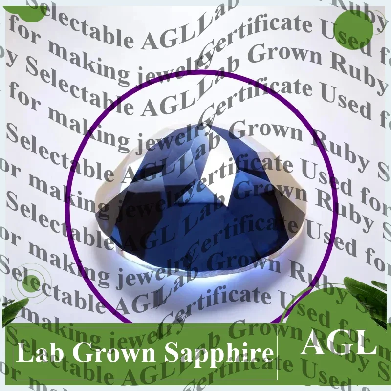 Lab Grown Sapphire Royal Blue Color Round Cut AAA+Clarity for Jewelry Setting&Custom Design Selectable Certificate-M
Lab Grown Sapphire Royal Blue Color Round Cut AAA+Clarity for Jewelry Setting&Custom Design Selectable Certificate-M