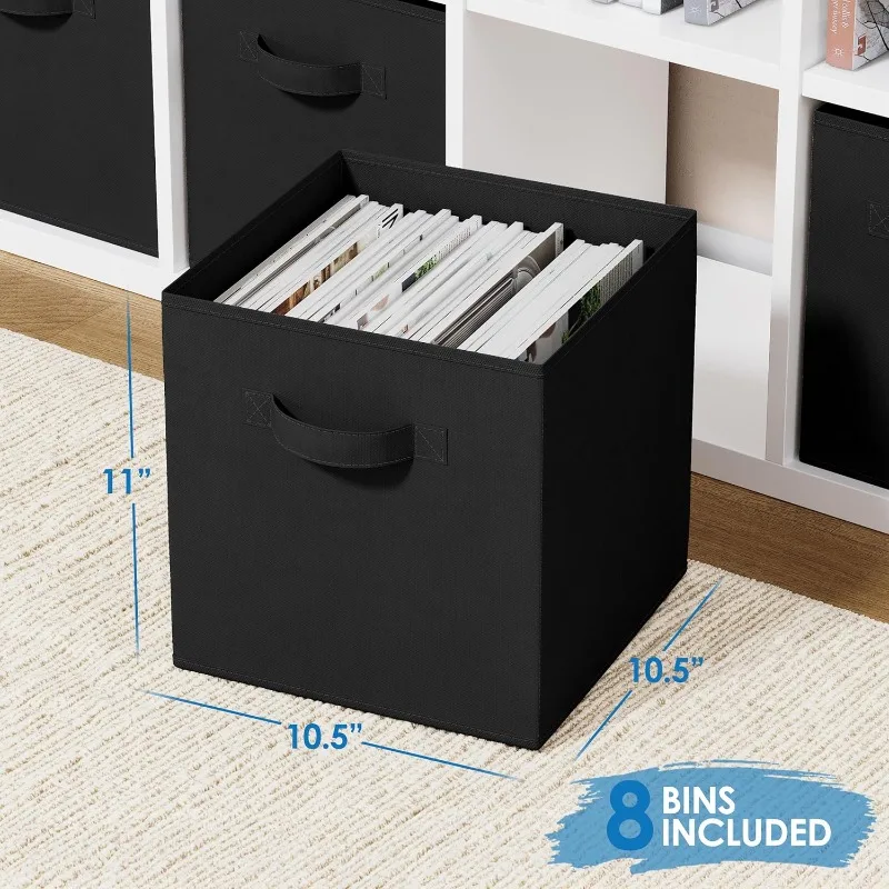 A set of 8 foldable fabric storage cube boxes | Foldable fabric storage basket containers | Foldable closet drawers
A set of 8 foldable fabric storage cube boxes | Foldable fabric storage basket containers | Foldable closet drawers
