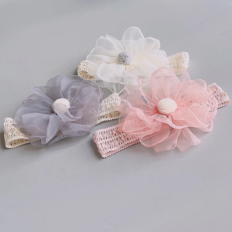 Korean Style Chiffon Big Flower Baby Headband Cute Lace Floral Newborn Hairband for Baby Girls Dress Matching Hair Accessories
Korean Style Chiffon Big Flower Baby Headband Cute Lace Floral Newborn Hairband for Baby Girls Dress Matching Hair Accessories