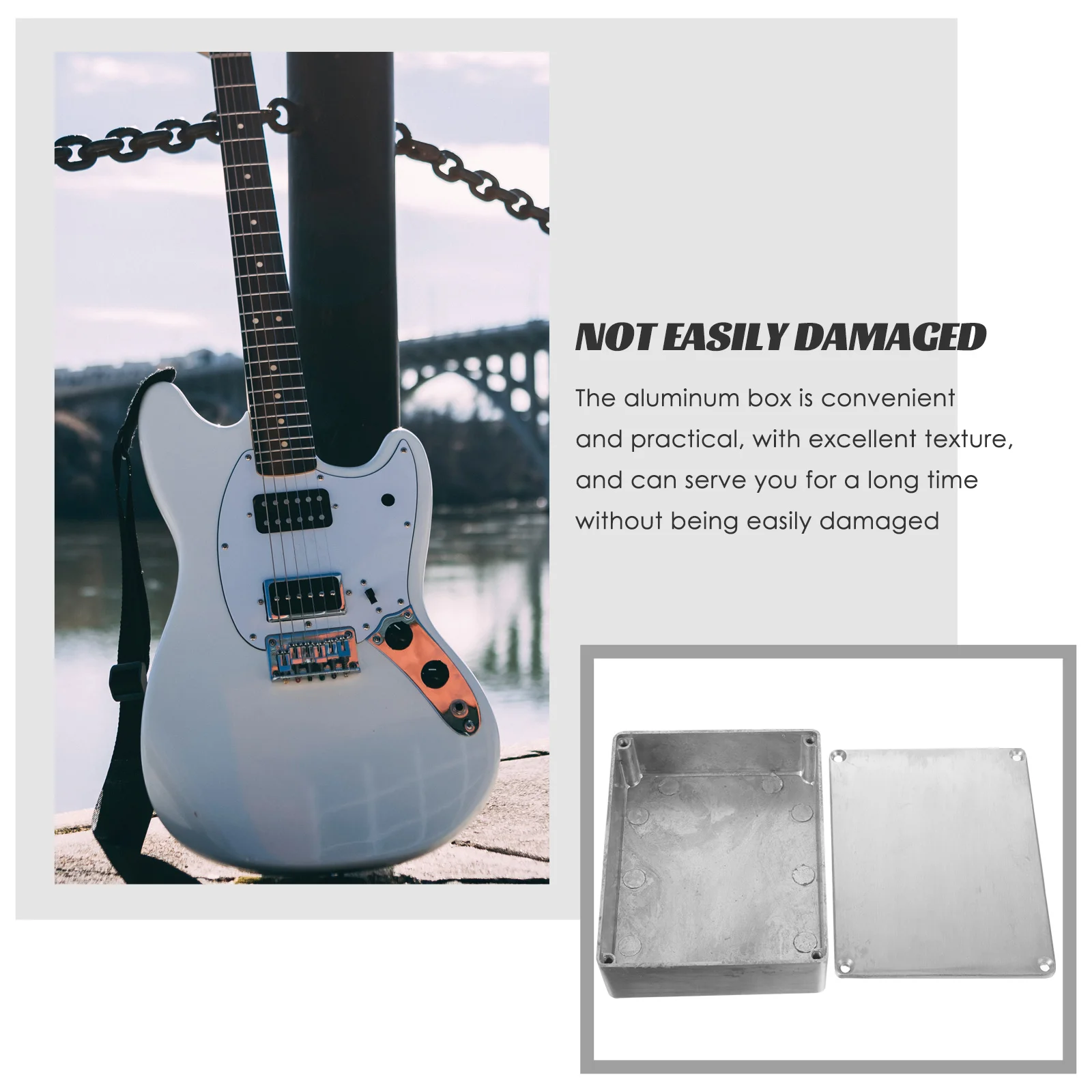 Aluminum Effect Box For Guitar Pedal Die-Cast Enclosure, Metal Housing, Diy Effects Case, Use, Project Box For
Aluminum Effect Box For Guitar Pedal Die-Cast Enclosure, Metal Housing, Diy Effects Case, Use, Project Box For