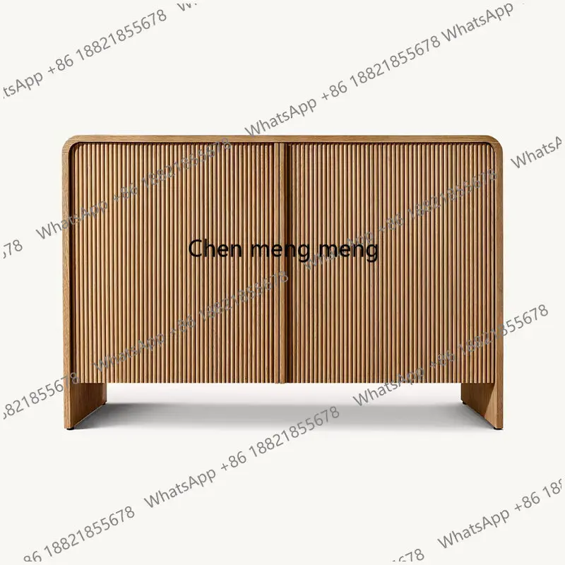 American retro solid wood dining side cabinet, living room locker, Italian minimalist entrance storage cabinet
American retro solid wood dining side cabinet, living room locker, Italian minimalist entrance storage cabinet