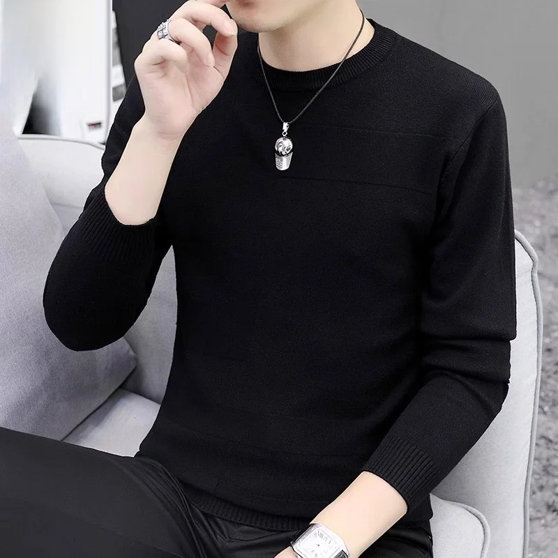 Men's Slim Fit round Ne Knitwear Simple Base Layer Winter Sweater Faionable Casual Long Sve Color
Men's Slim Fit round Ne Knitwear Simple Base Layer Winter Sweater Faionable Casual Long Sve Color