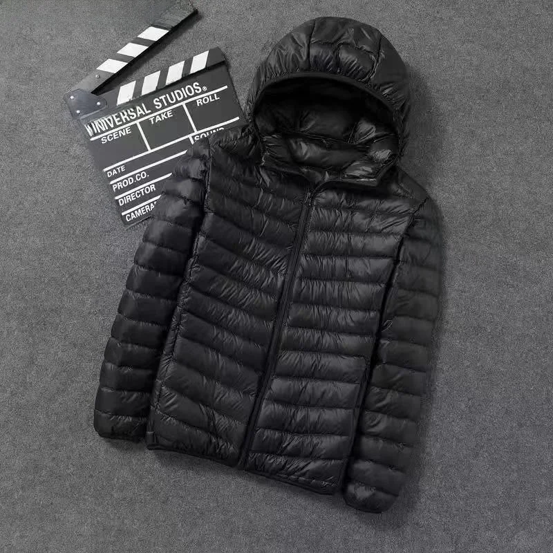 Мужская легкая теплая пуховая хлопковая куртка с капюшоном и воротником-стойкой, ультралегкая, облегающая, большого размера, свободная, молодежная одежда...
Мужская легкая теплая пуховая хлопковая куртка с капюшоном и воротником-стойкой, ультралегкая, облегающая, большого размера, свободная, молодежная одежда...