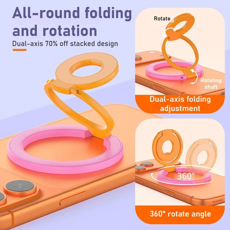Double-sided Super Magnetic Phone Holder for Magsafe for iPhone Gym 360° Rotation Folding Portable Stand for iPhone 16 17 Xiaomi phone accessories phone holder phone ring
Double-sided Super Magnetic Phone Holder for Magsafe for iPhone Gym 360° Rotation Folding Portable Stand for iPhone 16 17 Xiaomi phone accessories phone holder phone ring