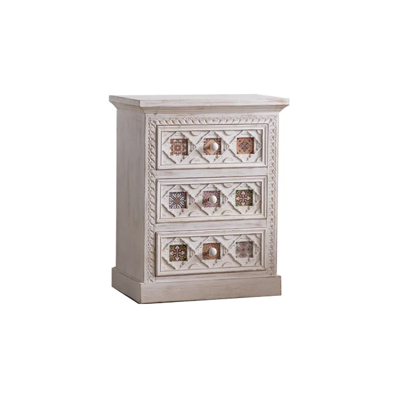 retro drawer chest chest American pastoral bedside table storage cabinet bedroom living room solid wood side cabinet
retro drawer chest chest American pastoral bedside table storage cabinet bedroom living room solid wood side cabinet