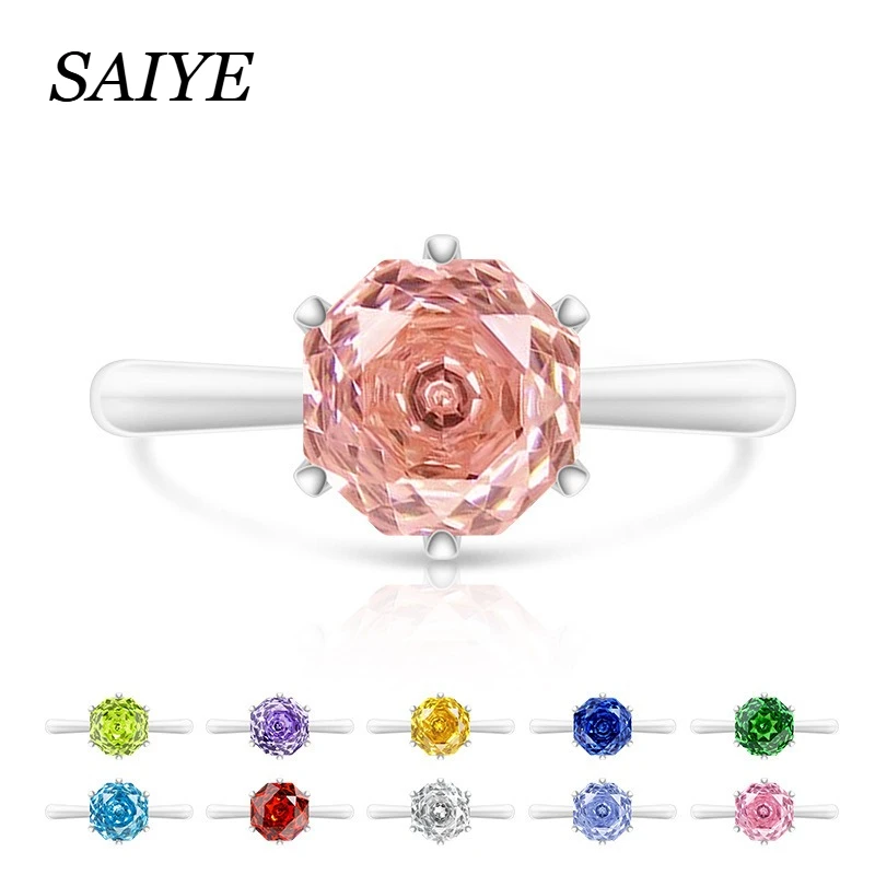 925 Sterling Silver Octagonal Rose Cut CZ Solitaire Ring, Multi Option Smooth Plain Band Ring Minimalist Women Jewelry Gift
925 Sterling Silver Octagonal Rose Cut CZ Solitaire Ring, Multi Option Smooth Plain Band Ring Minimalist Women Jewelry Gift