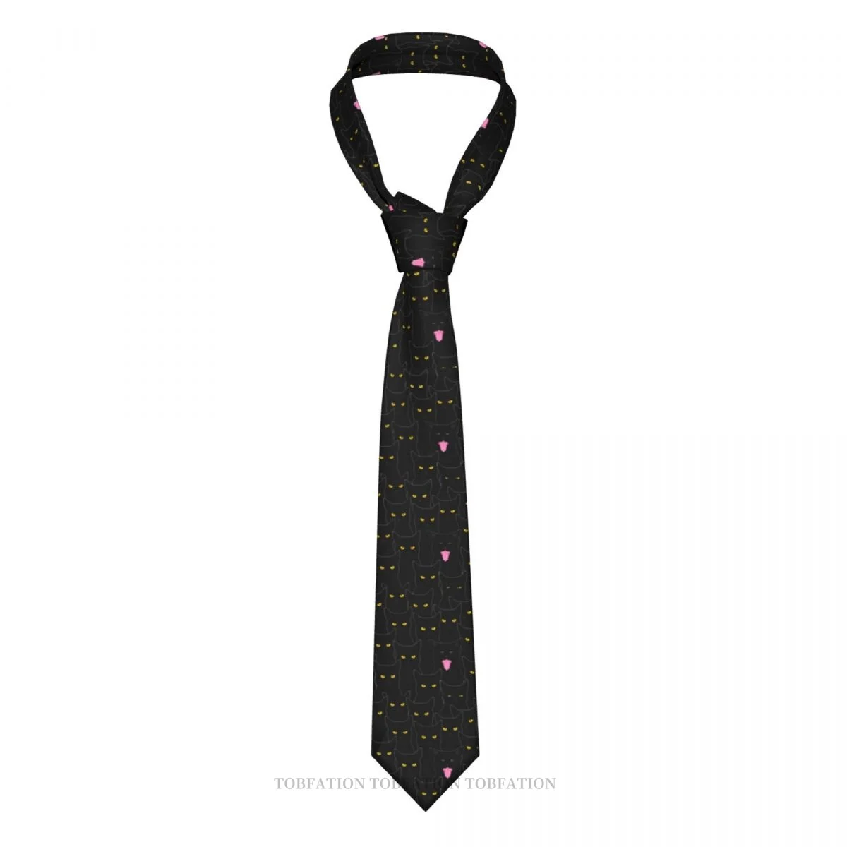 Black Suspicious Cats New 3D Printing Tie 8cm Wide Polyester Necktie Shirt Accessories Party Decoration
Black Suspicious Cats New 3D Printing Tie 8cm Wide Polyester Necktie Shirt Accessories Party Decoration