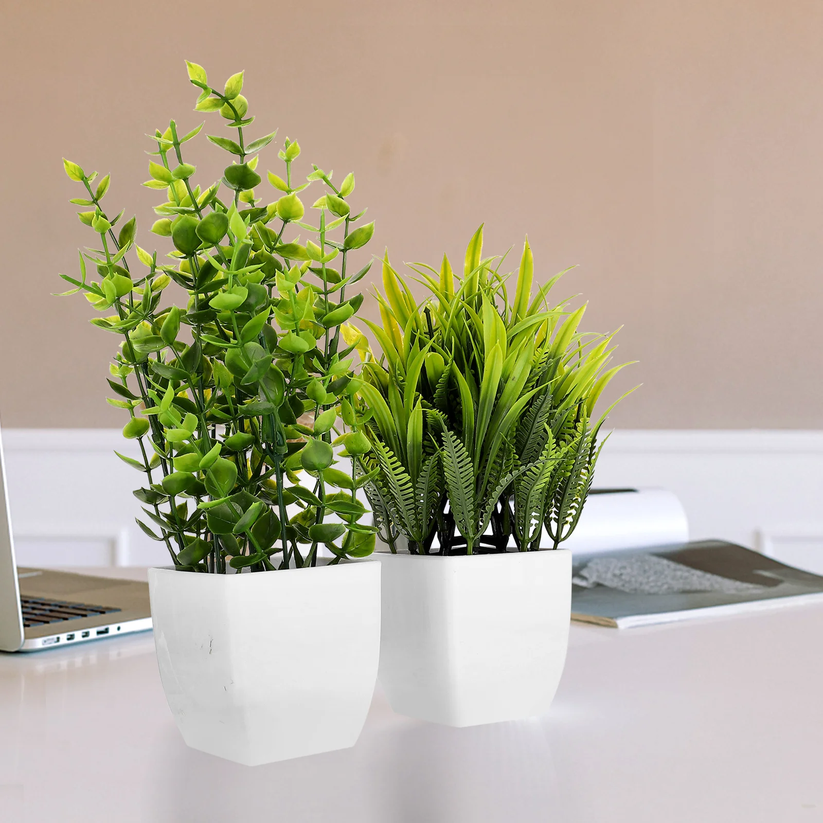 2 Pcs Mini Artificial Potted Plant Office Green Decor Eucalyptus Plastic Emulated Small Bonsai
2 Pcs Mini Artificial Potted Plant Office Green Decor Eucalyptus Plastic Emulated Small Bonsai