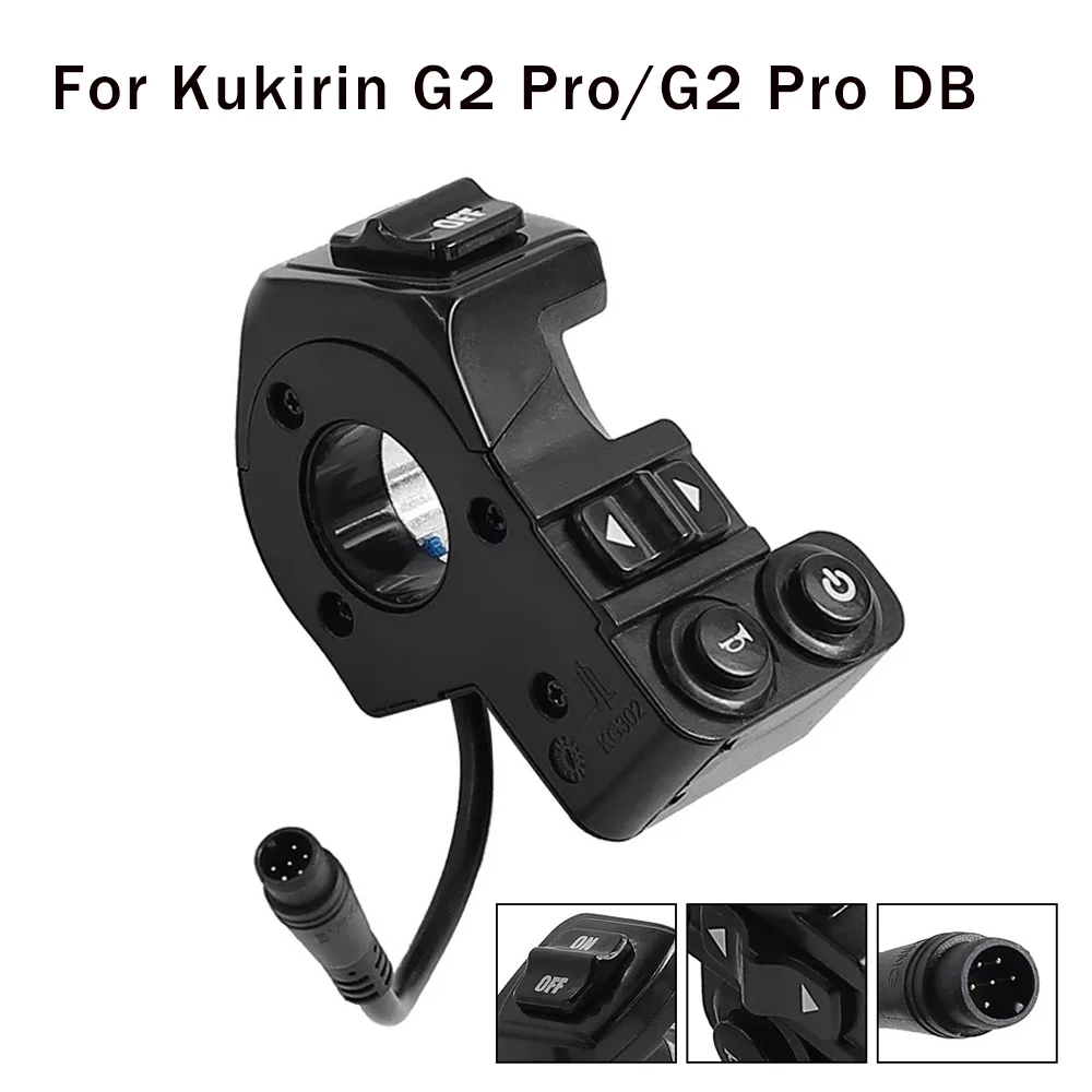 Многофункциональная кнопка переключения для Kukirin G2 Pro/G2 Pro DB/G2 Max, звуковой сигнал для электрического скутера, левая и правая кнопка указателя поворота
Многофункциональная кнопка переключения для Kukirin G2 Pro/G2 Pro DB/G2 Max, звуковой сигнал для электрического скутера, левая и правая кнопка указателя поворота