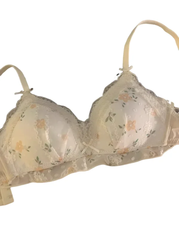 KUCLUT Floral Underwear Women's Small Breasts Gather Summer Thin Show Small Pure Wind Lace Bra Cover Set Collect The Side Milk
KUCLUT Floral Underwear Women's Small Breasts Gather Summer Thin Show Small Pure Wind Lace Bra Cover Set Collect The Side Milk