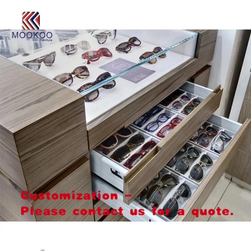 Светодиодная подсветка для оптики custom.Eyewear Shop: витрина для очков с имитацией дерева и прочной конструкцией
Светодиодная подсветка для оптики custom.Eyewear Shop: витрина для очков с имитацией дерева и прочной конструкцией