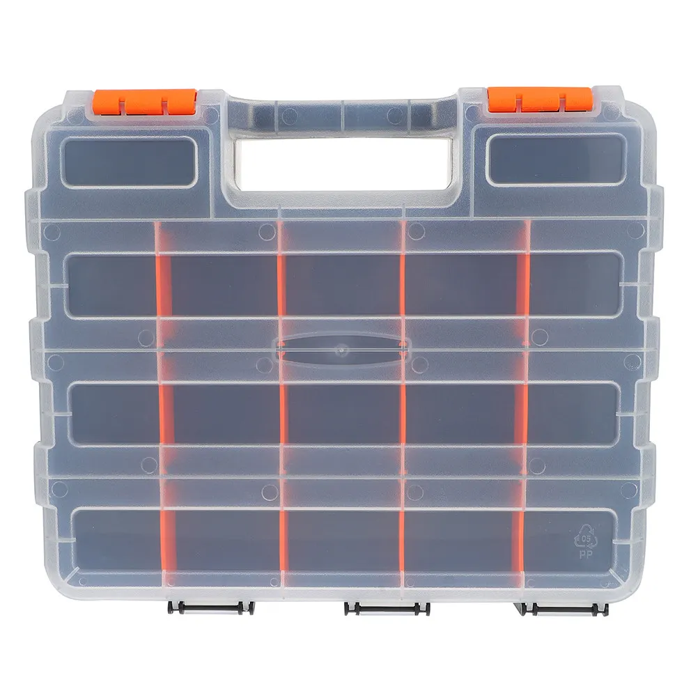 Clear Plastic Storage Box with Dividers for Electronic Components Beads Jewelry Small Parts Organizer Craft Storage Container
Clear Plastic Storage Box with Dividers for Electronic Components Beads Jewelry Small Parts Organizer Craft Storage Container