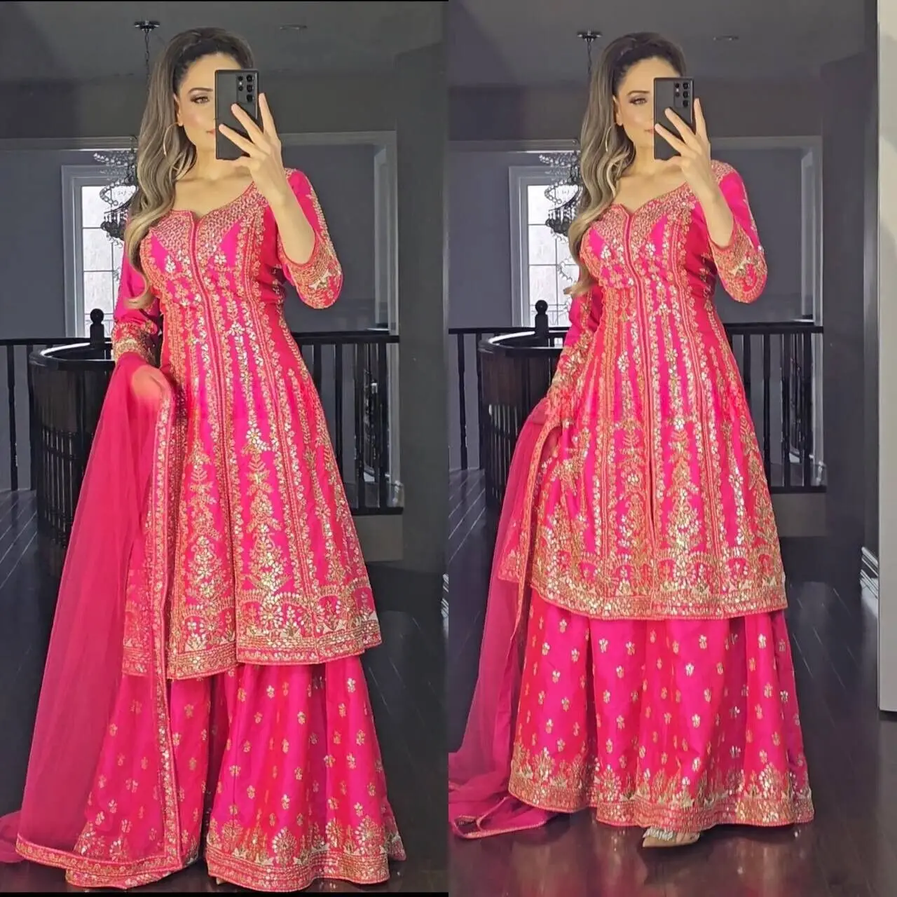 SALWAR KAMEEZ PAKISTANI DRESS INDIAN WEDDING PARTY WEAR BOLLYWOOD SUIT SHARARA
SALWAR KAMEEZ PAKISTANI DRESS INDIAN WEDDING PARTY WEAR BOLLYWOOD SUIT SHARARA
