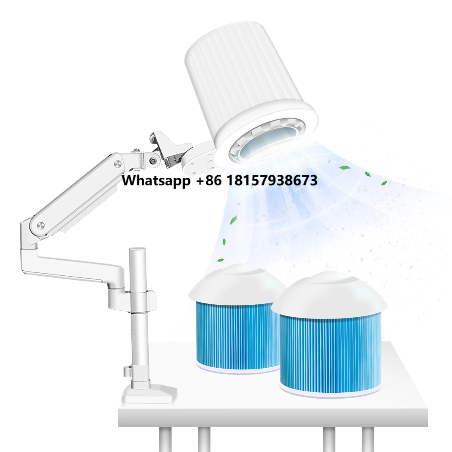 2028 Manicure Table Vacuum Cleaner with Dimmable Lamp Powerful Pedicure Nail Dust Collector 
2028 Manicure Table Vacuum Cleaner with Dimmable Lamp Powerful Pedicure Nail Dust Collector