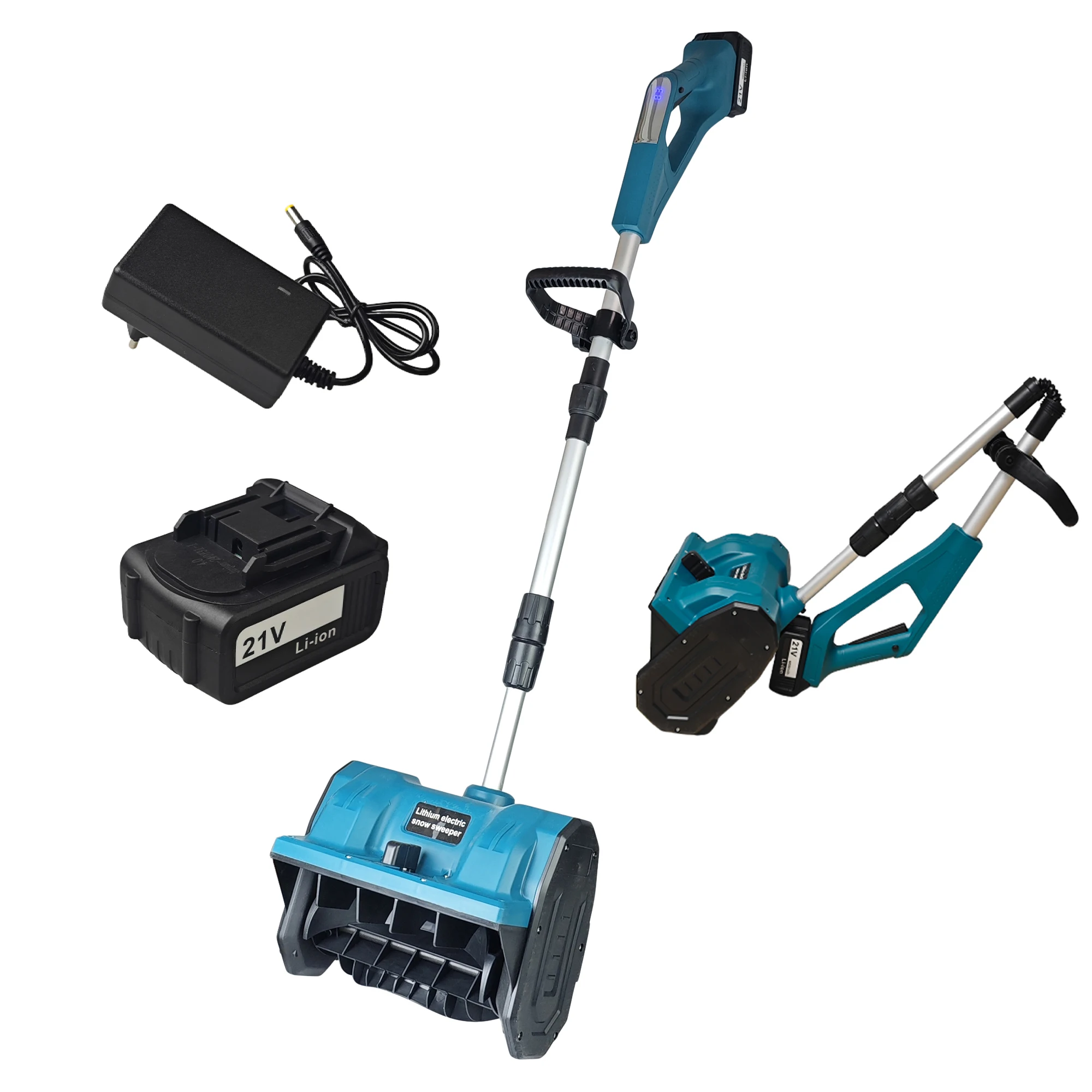 2025Winter Supplies Wireless Foldable Garden Snow Shovel Electric Snow Sweeper Snow Removal Machine Shovels with Battery Display
2025Winter Supplies Wireless Foldable Garden Snow Shovel Electric Snow Sweeper Snow Removal Machine Shovels with Battery Display