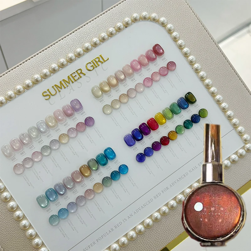 New High Quality UV Nail Cat Eye Gel 15ml Delivery Color Card Factory Wholesale Customized Odorless Environmental Protection
New High Quality UV Nail Cat Eye Gel 15ml Delivery Color Card Factory Wholesale Customized Odorless Environmental Protection