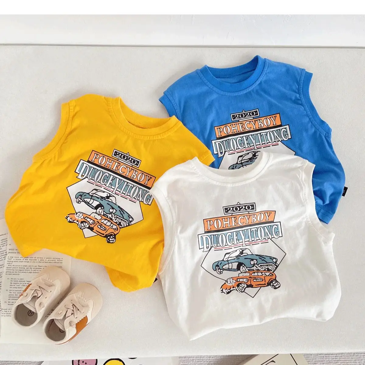 ( 1-7 Years )2025 Summer Children's Vest Sport Cute Boys Girls New Cartoon Sleeveless T Baby T-shirt KidsClothing
( 1-7 Years )2025 Summer Children's Vest Sport Cute Boys Girls New Cartoon Sleeveless T Baby T-shirt KidsClothing