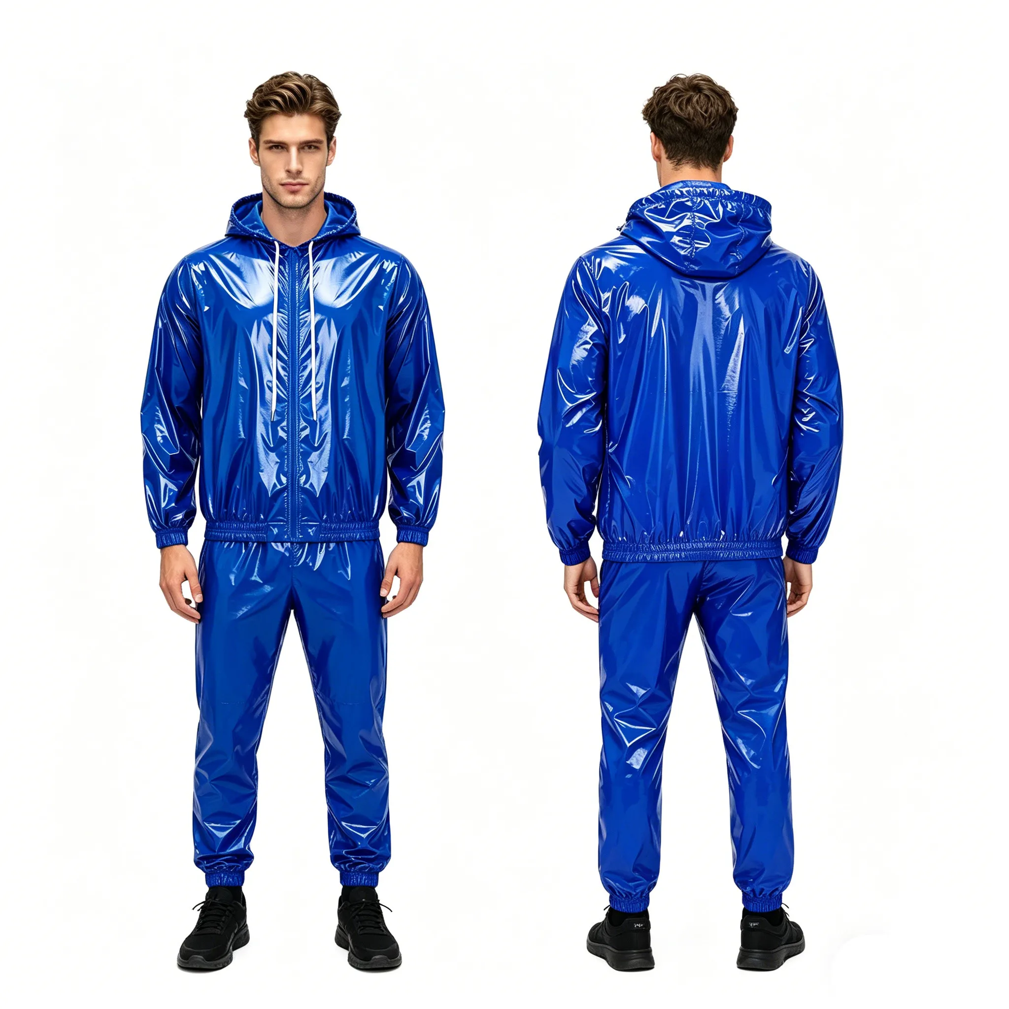 Men Cycling Running Hooded Jacket Waterproof Raincoat Windbreaker Long Sleeve Zip-up Drawstring Outerwear Hiking Fishing Poncho
Men Cycling Running Hooded Jacket Waterproof Raincoat Windbreaker Long Sleeve Zip-up Drawstring Outerwear Hiking Fishing Poncho