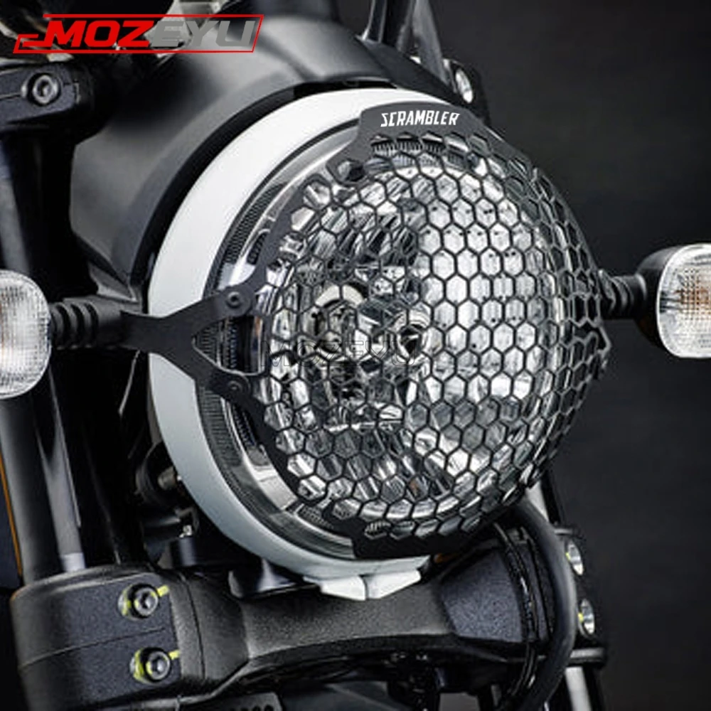 Защитная решетка для фар мотоцикла, защитная крышка для фар для Ducati Scrambler Icon/Sixty 2/Classic/Icon Dark 2015+
Защитная решетка для фар мотоцикла, защитная крышка для фар для Ducati Scrambler Icon/Sixty 2/Classic/Icon Dark 2015+