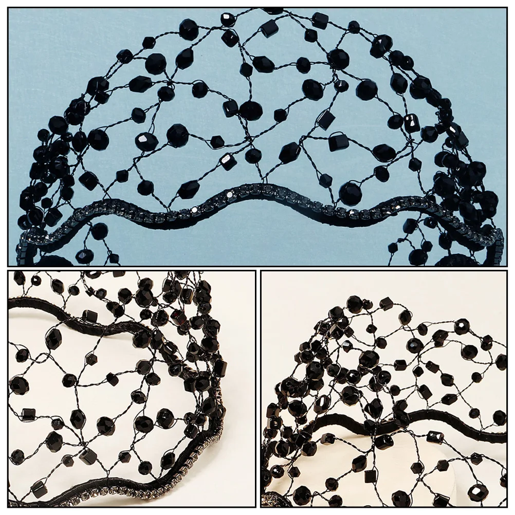 1Pcs Wedding Tiara Hair Decor Artificial Diamond Bead Hair Band Mesh Headwear Elegant Performance Girl Headwear Female Gift
1Pcs Wedding Tiara Hair Decor Artificial Diamond Bead Hair Band Mesh Headwear Elegant Performance Girl Headwear Female Gift