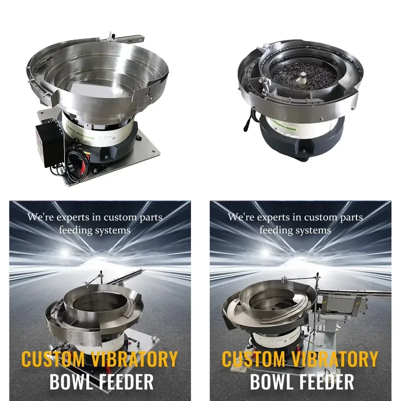 2026 CE High-Capacity Vibratory Feeder Bowl 600mm with Anti-Collision Lining, for Fragile Items
2026 CE High-Capacity Vibratory Feeder Bowl 600mm with Anti-Collision Lining, for Fragile Items