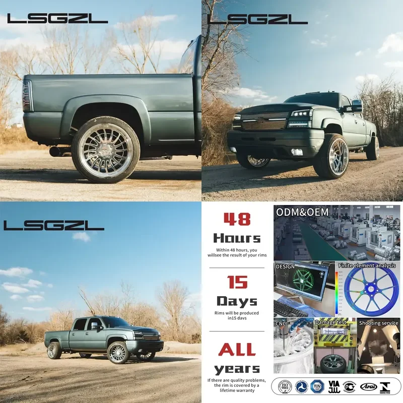 i Lsgzl Forged Deep Dish Custom Polish 8x170 8x180 6x139.7 for F350 Silverado Pickup Offroad Truck Wheel 30X16 24x12 26x14
i Lsgzl Forged Deep Dish Custom Polish 8x170 8x180 6x139.7 for F350 Silverado Pickup Offroad Truck Wheel 30X16 24x12 26x14