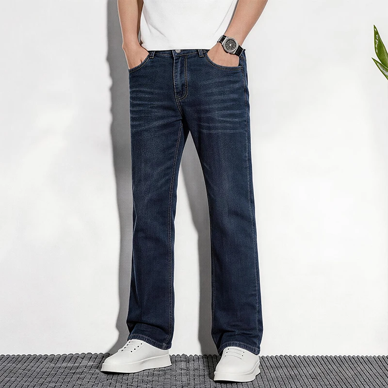 Summer Men's Slim Jeans Stylish Casual Stretch Fabric Denim Pants Business Elastic Regular Fit Straight Classic Office Trousers
Summer Men's Slim Jeans Stylish Casual Stretch Fabric Denim Pants Business Elastic Regular Fit Straight Classic Office Trousers