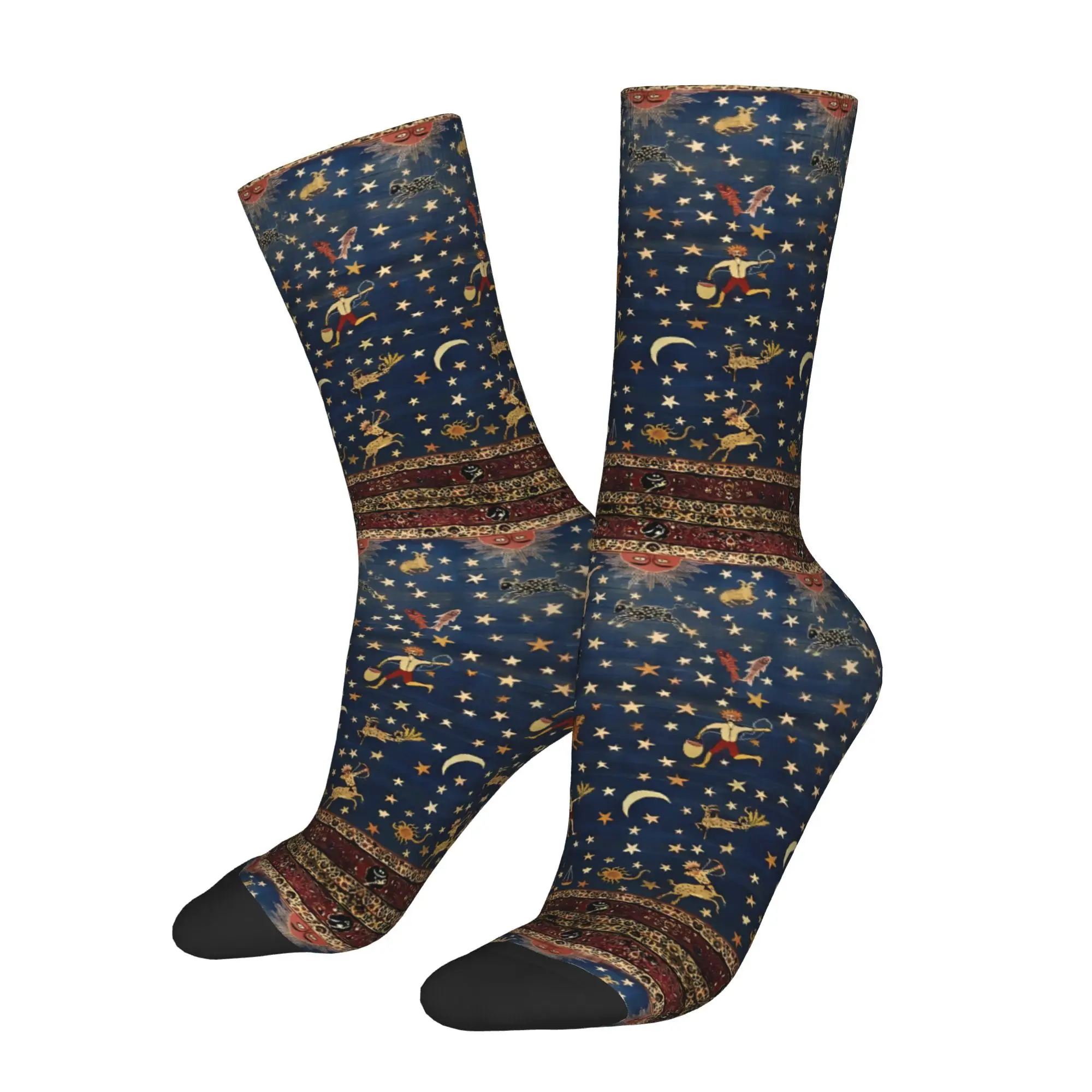 Мужские носки Happy ANTIQUE PERSIAN со звездами зодиаканала, винтажные персидские повседневные носки в стиле Харадзюку с принтом в подарок
Мужские носки Happy ANTIQUE PERSIAN со звездами зодиаканала, винтажные персидские повседневные носки в стиле Харадзюку с принтом в подарок