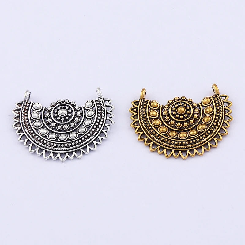 30 x Tibetan Silver Dangle Hoop Vintage Ethnic Earring Charms Pendants For Necklace Jewelry Making 44x34mm
30 x Tibetan Silver Dangle Hoop Vintage Ethnic Earring Charms Pendants For Necklace Jewelry Making 44x34mm
