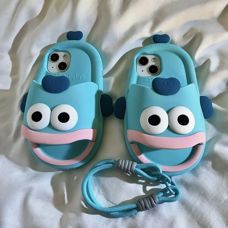 Sweet Hangyodon Anime Kawaii MINISO Funny Slippers iPhone Case Cute Cartoon Apple 15 14promax Cover Lovely Gifts for Girls
Sweet Hangyodon Anime Kawaii MINISO Funny Slippers iPhone Case Cute Cartoon Apple 15 14promax Cover Lovely Gifts for Girls