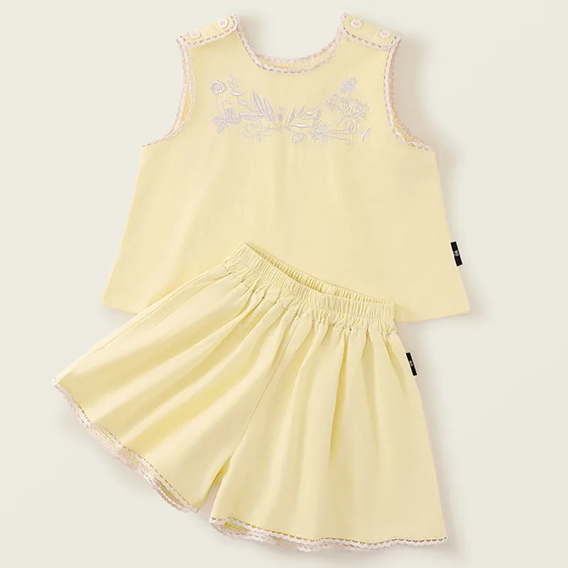 2Piece Sets Summer Baby Girl Clothes Fashion Chinese Style Embroidery Sleeveless Solid Tops+Shorts Boutique Kids Clothing B041 
2Piece Sets Summer Baby Girl Clothes Fashion Chinese Style Embroidery Sleeveless Solid Tops+Shorts Boutique Kids Clothing B041