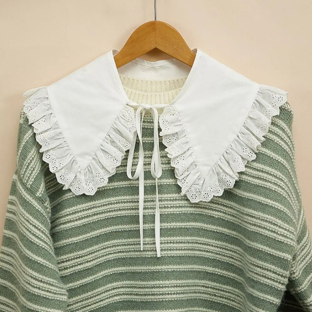 Women Clothes Accessories Floral Lace Vintage Fake Collar Lapel Blouse Top Shawl Shirt False Tie
Women Clothes Accessories Floral Lace Vintage Fake Collar Lapel Blouse Top Shawl Shirt False Tie