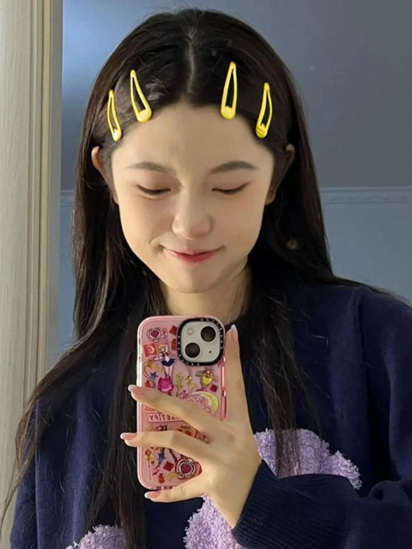 20pcs Women Yellow Snap Hair Clips For Casual Styling Dopamine Accessories
20pcs Women Yellow Snap Hair Clips For Casual Styling Dopamine Accessories